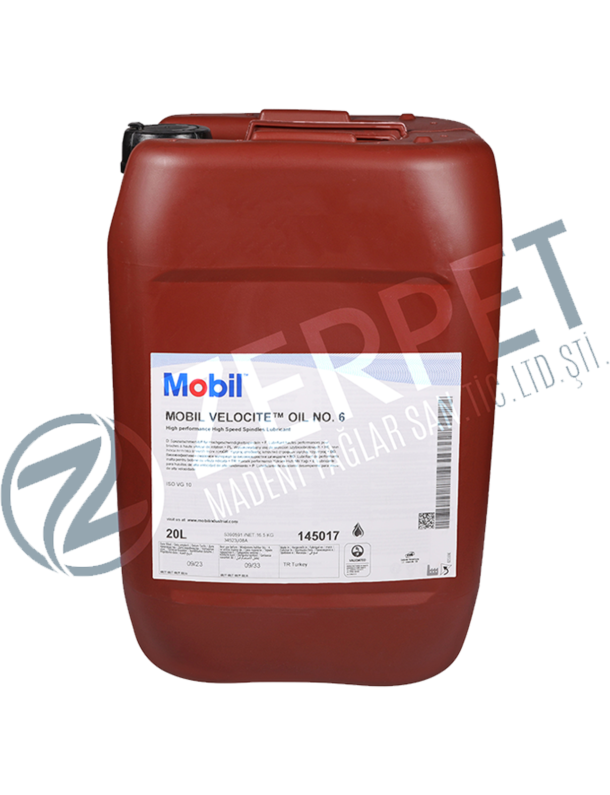 Zerpet | Mobil Velocite Oil No 10 – 20 Litre